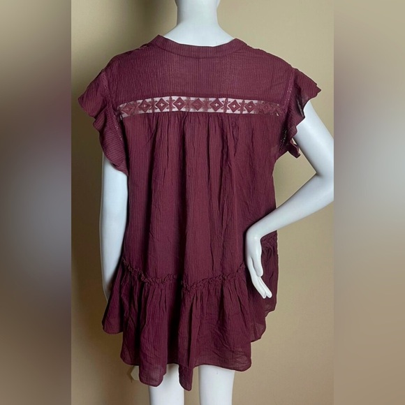 Free People Baby Bliss Tunic. Lovebird Combo Medium Oversized - Picture 7 of 12